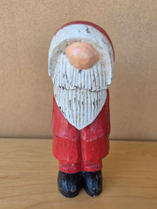 Santa w/hat over eyes