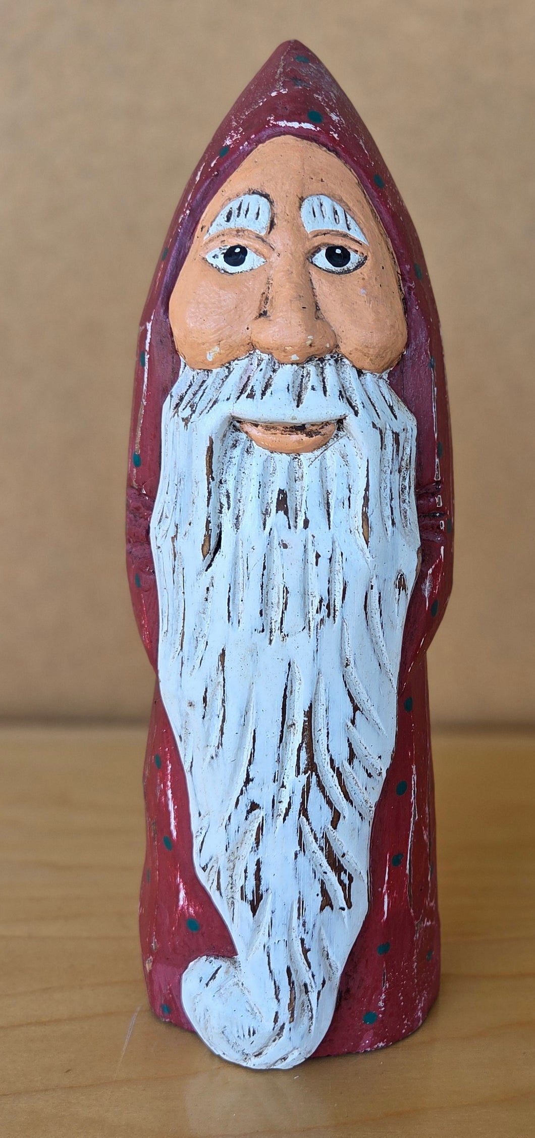 Santa with long beard