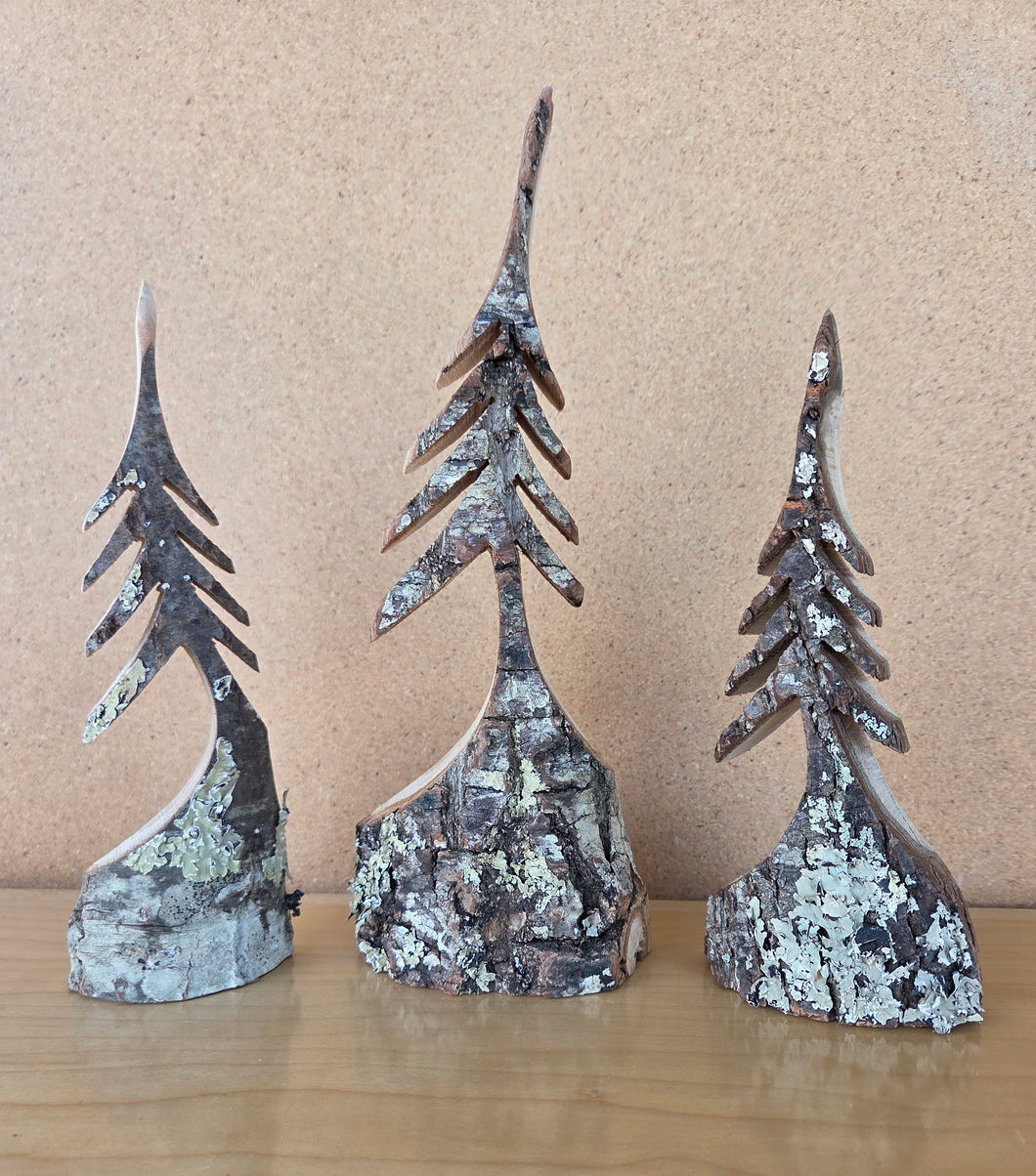Hand Carved Trees